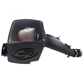 S&B Filter 75-5095D Cold Air Intake For 05-11 Toyota Tacoma 4.0L Dry Dry Extendable White