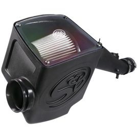S&B Filter 75-5095D Cold Air Intake For 05-11 Toyota Tacoma 4.0L Dry Dry Extendable White