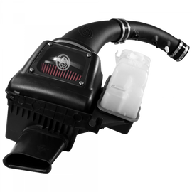 S&B 75-5108 Cold Air Intake For 11-16 Ford F250 F350 V8-6.2L Oiled Cotton Cleanable Red