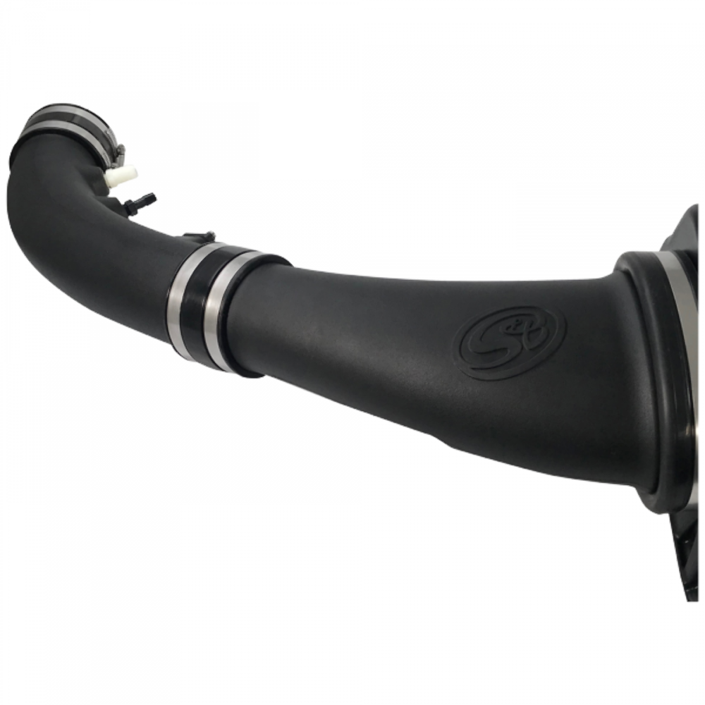 S&B 75-5108D Cold Air Intake For 11-16 Ford F250 F350 V8-6.2L Dry Dry Extendable White