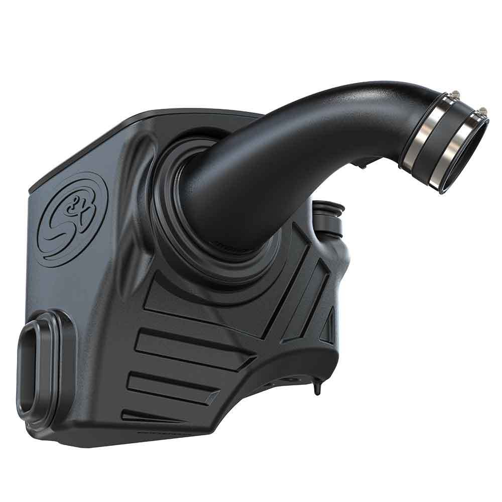 S&B Filter 75-5136 Cold Air Intake For 20-21 Chevrolet Silverado GMC Sierra V8-6.6L L5P Duramax Cotton Cleanable
