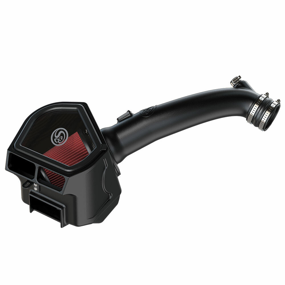 S&B 75-5145 Cold Air Intake For 20-22 Jeep Wrangler / Gladiator 3.0L Ecodiesel Cotton Cleanable Red