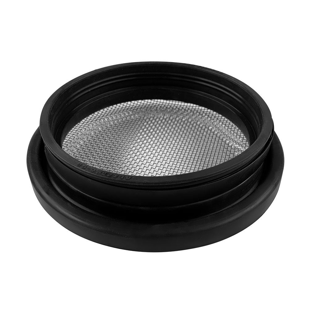 S&B Filter 77-3000 Turbo Screen 4.0 Inch Black Stainless Steel Mesh W/Stainless Steel Clamp