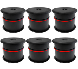 S&B 81-3000 Silicone Body Mount Kit For 06-09 RAM 1500 2500 3500 Regular / Extended Cab