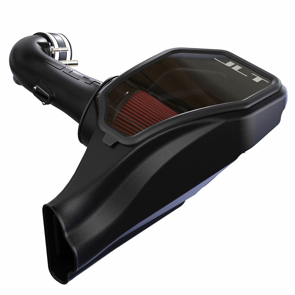 S&B CAI-75-5142D JLT Cold Air Intake with Snap-In Lid For 15-22 Ford Mustang GT 5.0L Dry Cotton Cleanable Red