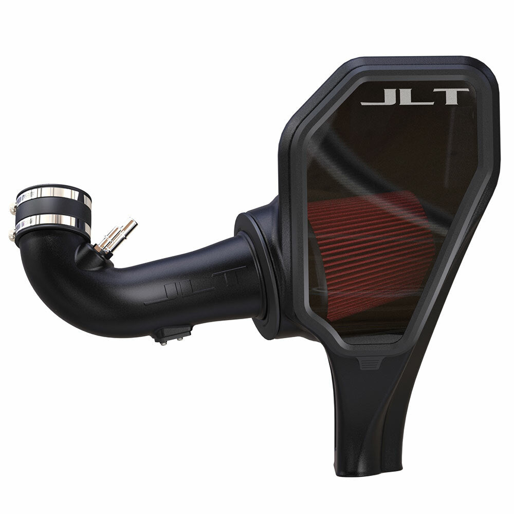 S&B CAI-75-5142D JLT Cold Air Intake with Snap-In Lid For 15-22 Ford Mustang GT 5.0L Dry Cotton Cleanable Red