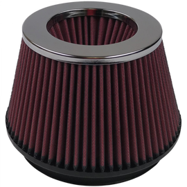 S&B Filter KF-1003 Air Filter For Intake Kits 75-2519-3 Oiled Cotton Cleanable Red