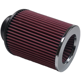 S&B Filter KF-1004 Air Filter For Intake Kits 75-1511-1 Oiled Cotton Cleanable Red