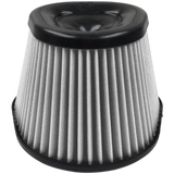 S&B Filter KF-1037D Air Filter For Intake Kits 75-5068 Dry Extendable White