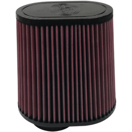 S&B Filter KF-1042 Air Filter For Intake Kits 75-5028 Oiled Cotton Cleanable Red