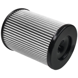 S&B Filter KF-1060D Air Filter For Intake Kits 75-5116,75-5069 Dry Extendable White