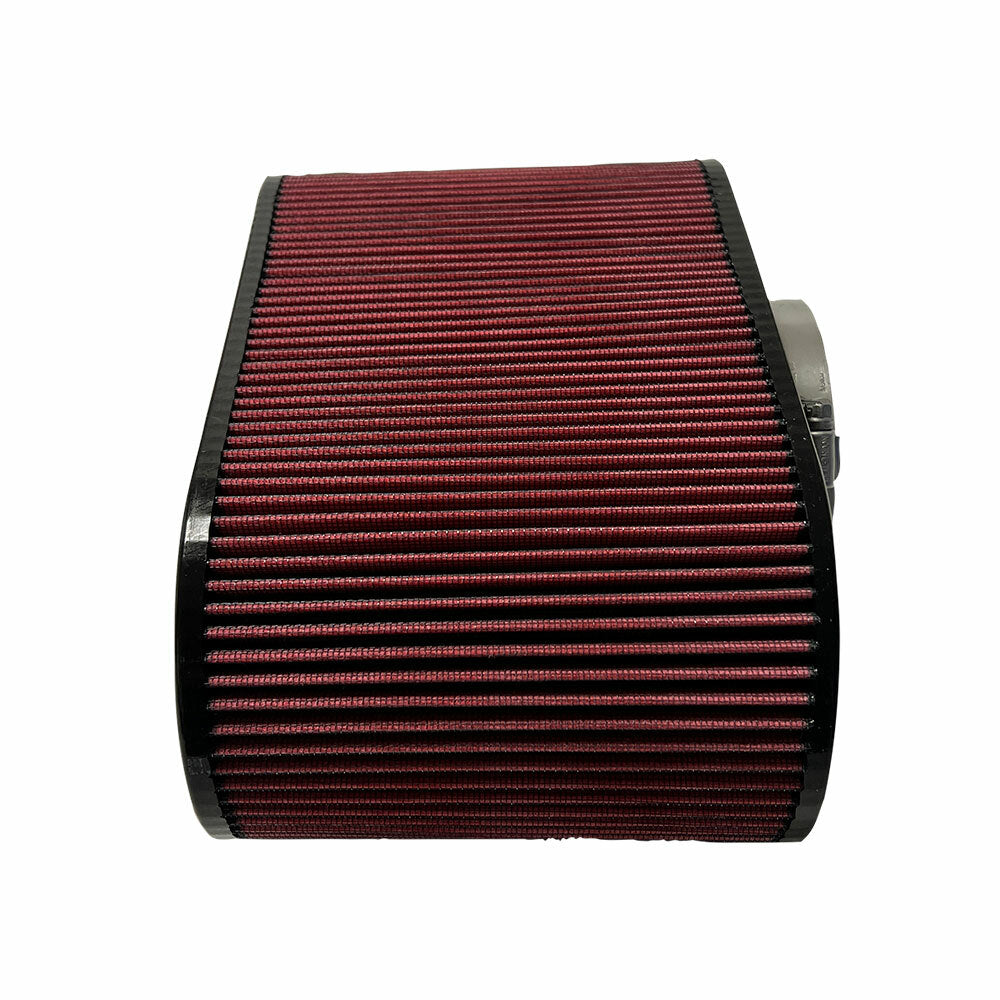 S&B SBAFO412-R S & B Air Filter 4x12 Inch Oval with Hole Red Oil