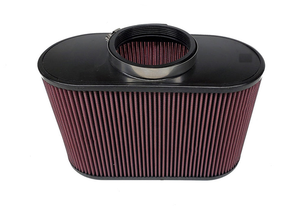 S&B SBAFO412NH-R JLT Intake Replacement Filter 4 Inch x 12 Inch Oval (No Hole)