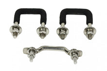 Load image into Gallery viewer, Kentrol 30411 Polished Silver Windshield Tie Down Kit 55-86 CJ