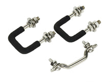 Load image into Gallery viewer, Kentrol 30411 Polished Silver Windshield Tie Down Kit 55-86 CJ