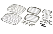 Load image into Gallery viewer, Kentrol 30467 Polished Silver Billet Wire Mesh Set 6 Pc 87-95 Wrangler TJ