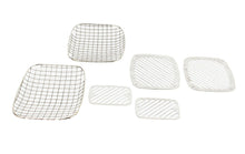 Load image into Gallery viewer, Kentrol 30467 Polished Silver Billet Wire Mesh Set 6 Pc 87-95 Wrangler TJ