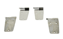 Load image into Gallery viewer, Kentrol 30474 Polished Hardtop Door Hinge Set 4 Pc 76-93 CJ Wrangler YJ