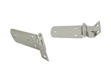 Load image into Gallery viewer, Kentrol 30476 Polished Silver Hood Hinge Pair 97-06 Wrangler TJ