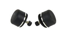 Load image into Gallery viewer, Kentrol 30506 Polished Silver Hood Bumpers 97-18 Wrangler TJ/JK