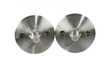 Load image into Gallery viewer, Kentrol 30510 Polished Silver Windshield Knobs Pair 76-95 CJ and Wrangler YJ