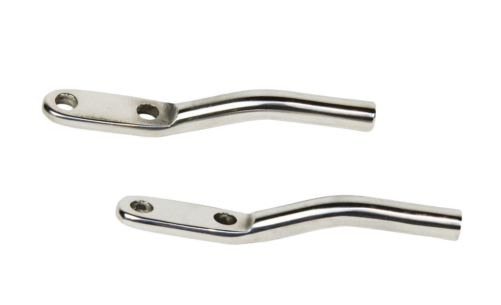 Kentrol 30549 Polished Silver Door Strap Pins Pair 76-95 CJ and Wrangler YJ