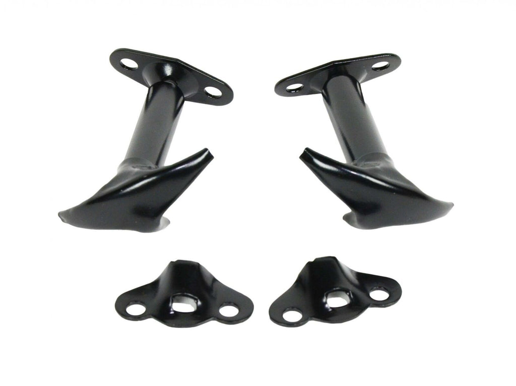 Kentrol 50401 Black Hood Catch Pair 55-95 CJ and Wrangler YJ