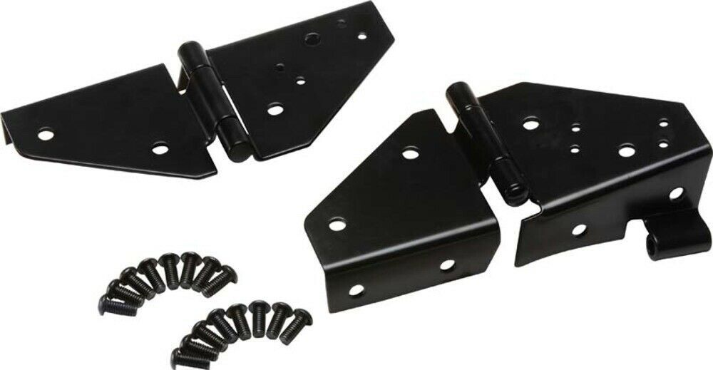 Kentrol 50403 Black Windshield Hinge Pair 76-95 CJ and Wrangler YJ