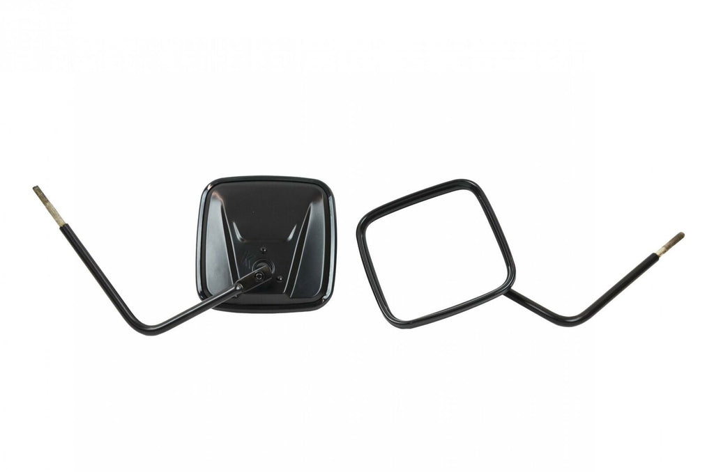 Kentrol 50443 Black Outback Mirrors Pair 76-18 CJ and Wrangler YJ/TJ/JK