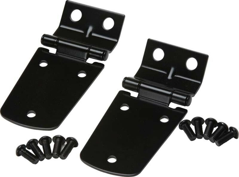 Kentrol 50476 Black Hood Hinge Pair 97-06 Wrangler TJ