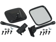 Load image into Gallery viewer, Kentrol 50496 Black E-Z Detach Mirrors Pair 97-18 Wrangler TJ/JK