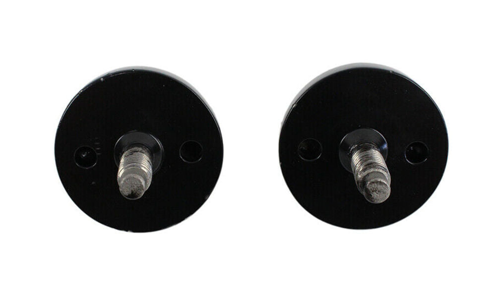 Kentrol 50510 Black Windshield Knobs Pair 76-95 CJ and Wrangler YJ