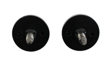 Load image into Gallery viewer, Kentrol 50510 Black Windshield Knobs Pair 76-95 CJ and Wrangler YJ