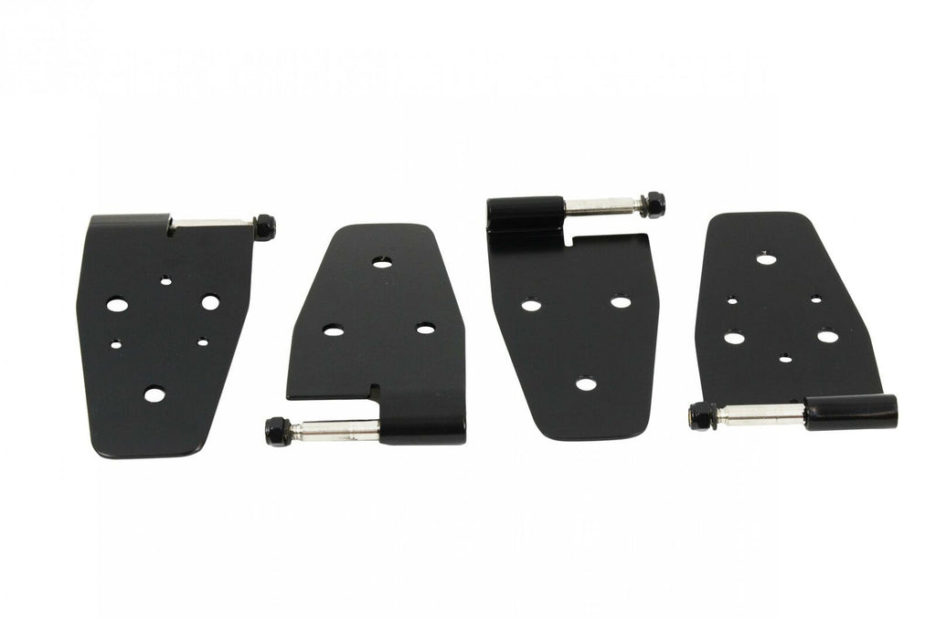 Kentrol 50525 Black Door Hinge Set 4 Pieces 97-06 Wrangler TJ