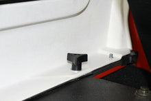 Load image into Gallery viewer, Kentrol 70006 Black Door Hinge Liners 2 Door 76-06 CJ and Wrangler YJ/TJ