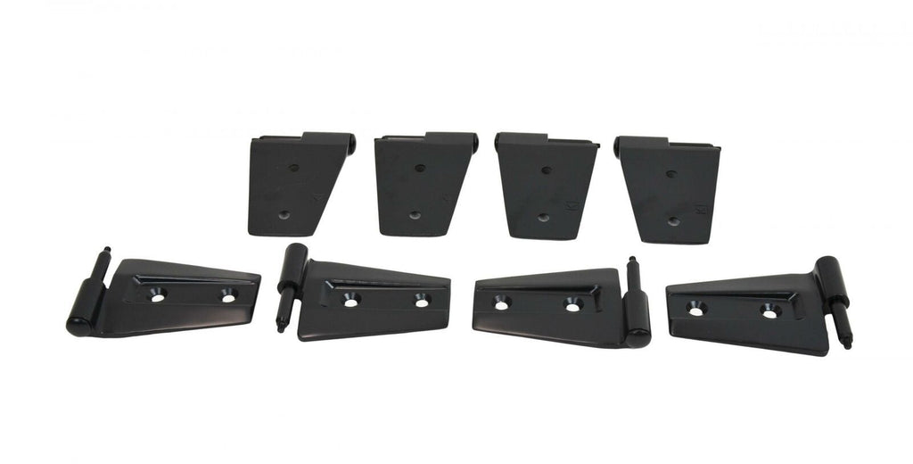 Kentrol 80576 Black Door Hinge Set 8 Pieces 4 Door 07-18 Wrangler JK