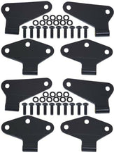 Load image into Gallery viewer, Kentrol 80581 Black Body Door Hinge Set 8 Pieces 4 Door 07-18 Wrangler JK