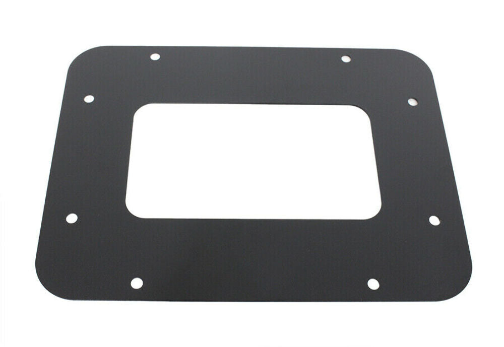 Kentrol 80703 Black BackSide License Plate Mount with LED's 07-18 Wrangler JK