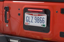 Load image into Gallery viewer, Kentrol 80703 Black BackSide License Plate Mount with LED&#39;s 07-18 Wrangler JK