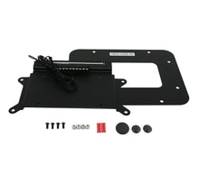 Load image into Gallery viewer, Kentrol 80703 Black BackSide License Plate Mount with LED&#39;s 07-18 Wrangler JK