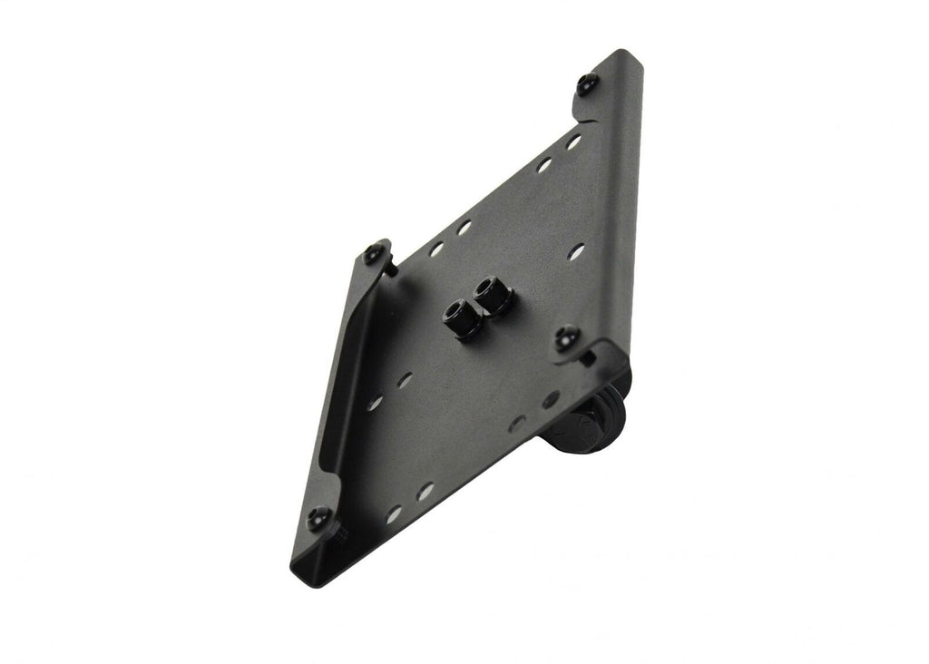 Kentrol 80706 Black Shackle Mounted License Plate Bracket 07-18 Wrangler JK