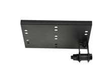 Load image into Gallery viewer, Kentrol 80706 Black Shackle Mounted License Plate Bracket 07-18 Wrangler JK