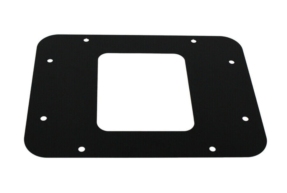 Kentrol 80707 Black BackSide License Plate Mount with LED's 07-09 Wrangler JK