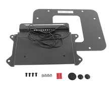 Load image into Gallery viewer, Kentrol 80707 Black BackSide License Plate Mount with LED&#39;s 07-09 Wrangler JK