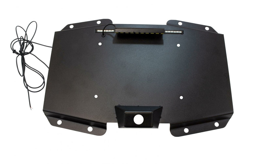 Kentrol 80718 Black Backside License Plate Mount 2018-Present Wrangler JL