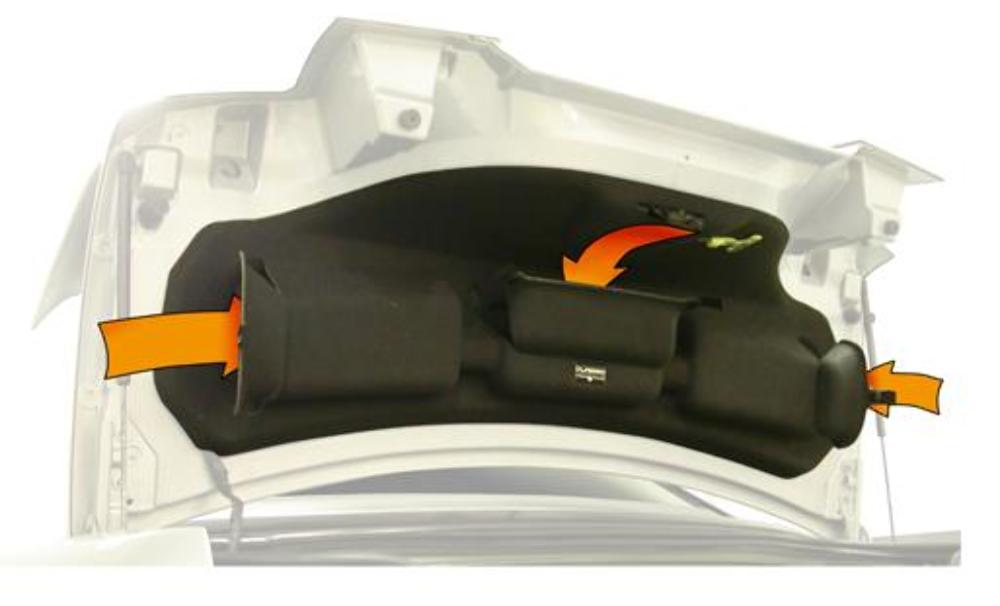 CDC 0511-7000-12 Detail Corral For 05-09 Mustang