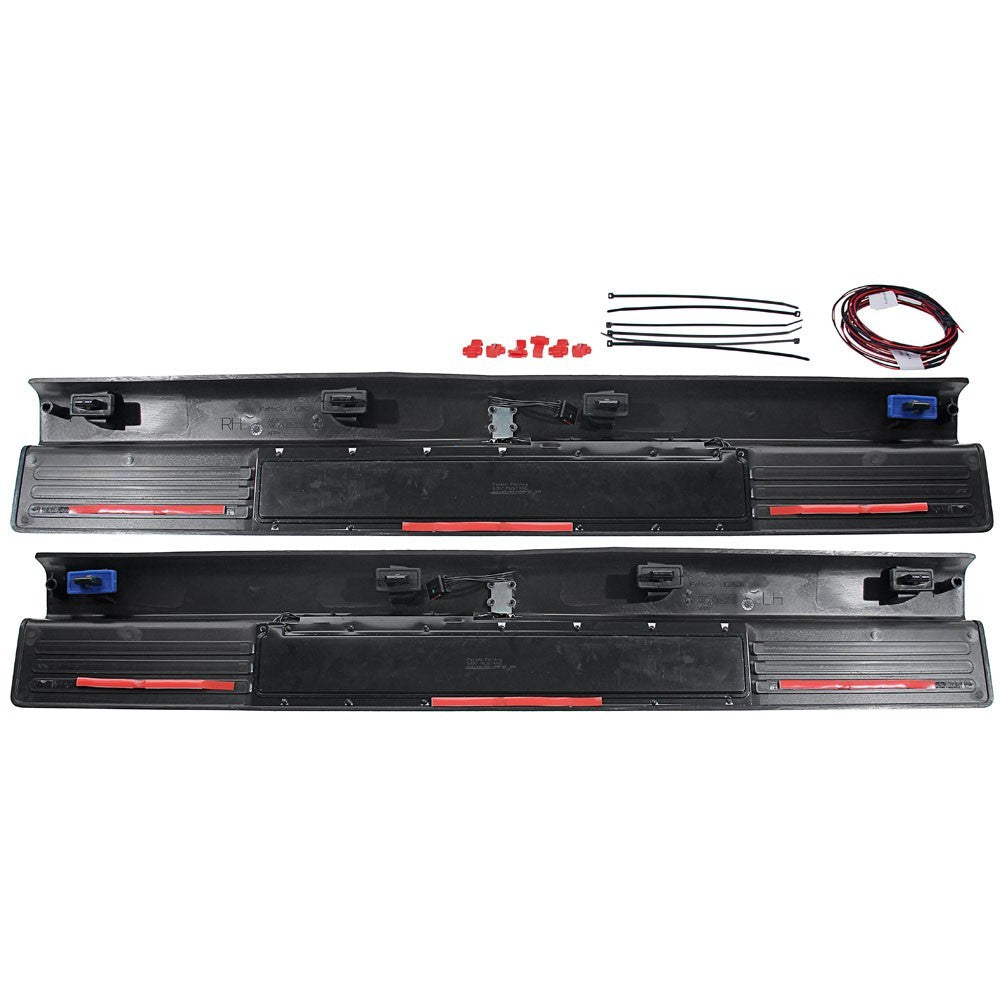 CDC 0511-7003-01a Illuminated Sill Plates MUSTANG For 05-14 Mustang