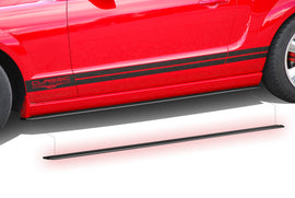 CDC 0511-7007-01 Side Splitters For 05-14 Mustang