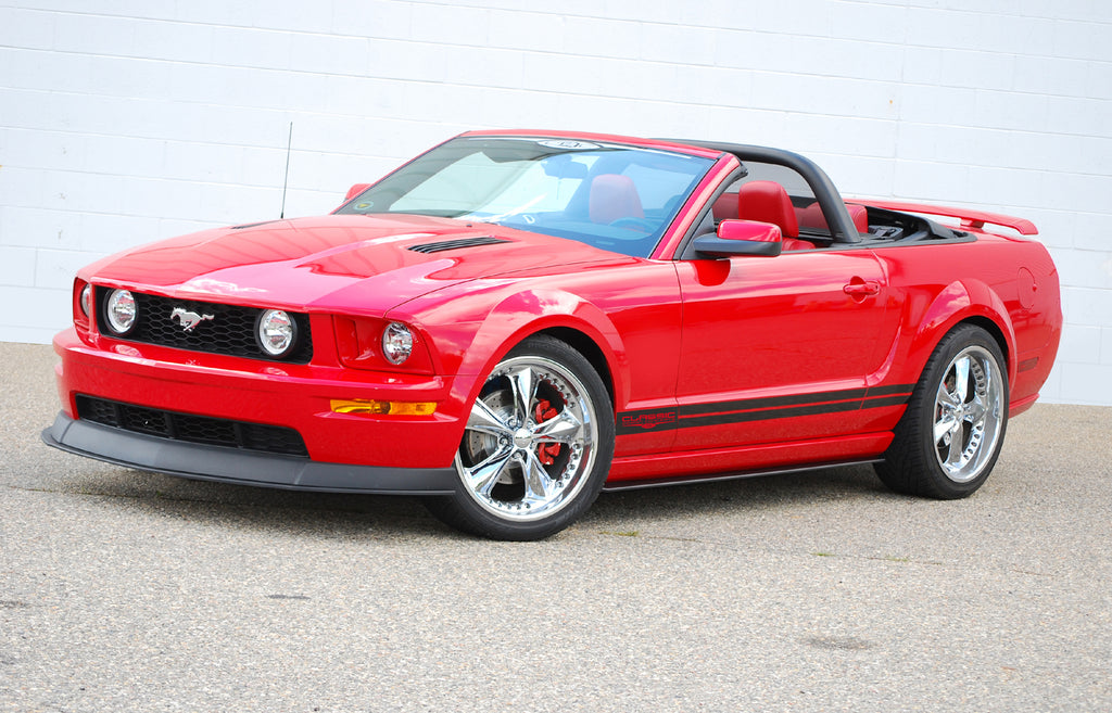 CDC 0511-7007-01 Side Splitters For 05-14 Mustang