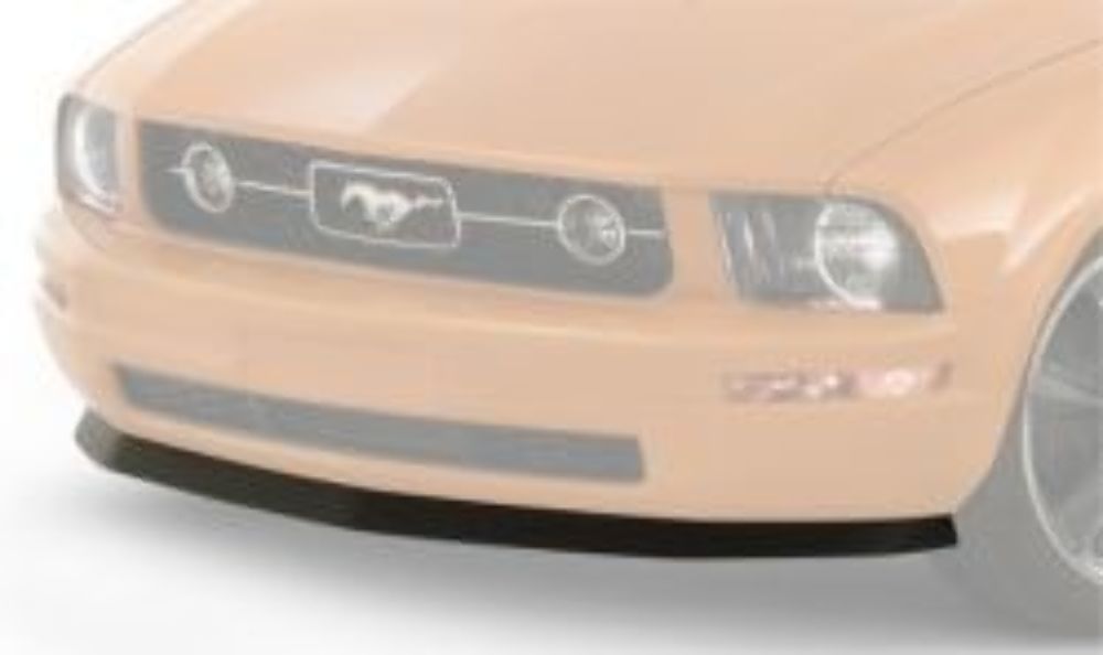 CDC 110022a Black/Paintable V6 Chin Spoiler For 05-09 Mustang Base